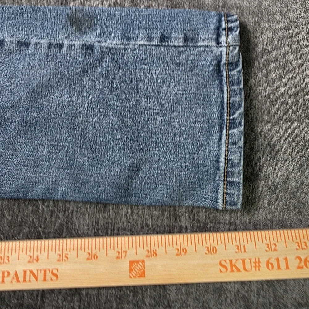 Wrangler 20X Style 44 Jeans Mens 33x32 (33x31) Slim Straight Leg Blue Denim Pant